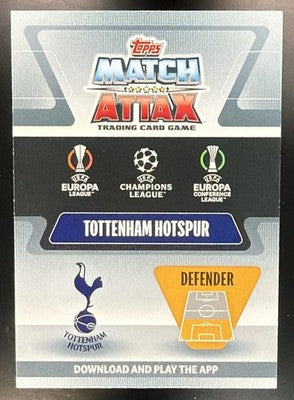 2021 Topps Match Attax Champions & Europa League Toby Alderweireld Joe Rodon 422