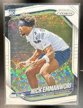 2025 Panini Prizm Nick Emmanwori #320 White Disco RC Seahawks