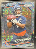 2025 Panini Prizm Kyle Monangai #348 Lazer RC Bears
