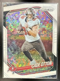 2025 Panini Prizm Cade Otton #151 White Disco Buccaneers