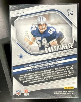 2025 Panini Prizm Randy White #128 Disco Cowboys