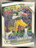 2025 Panini Prizm James Lofton #149 White Disco Packers