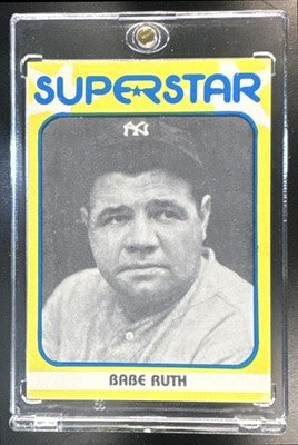 1980 TCMA Superstars Babe Ruth #42
