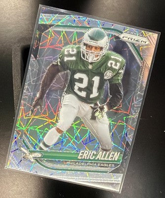 2025 Panini Prizm Eric Allen #17 Lazer Eagles