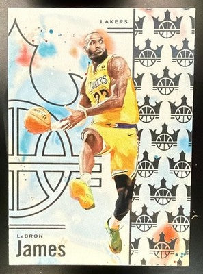 2024-25 Panini Court Kings LeBron James #75 Lakers