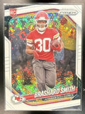 2025 Panini Prizm Brashard Smith #308 White Disco RC Chiefs
