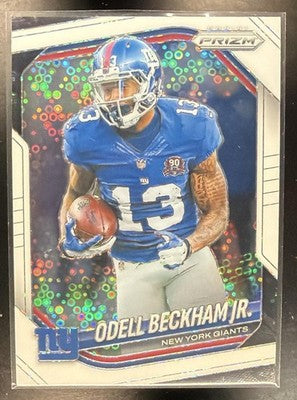 2025 Panini Prizm Odell Beckham Jr. #285 White Disco Giants