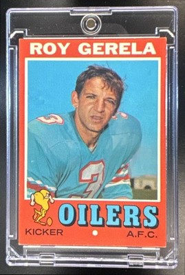1971 Topps Roy Gerela #14 RC