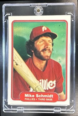 1982 Fleer Mike Schmidt #258 Phillies