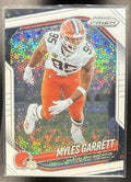 2025 Panini Prizm Myles Garrett #73 White Disco Browns