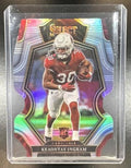 2022 Panini Select Keaontay Ingram #102 Black and Red Prizm Die Cut RC Premier