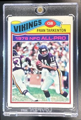 1977 Topps Fran Tarkenton #400 Vikings