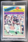 1977 Topps Fran Tarkenton #400 Vikings