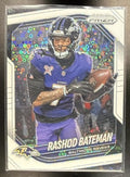 2025 Panini Prizm Rashod Bateman #273 White Disco Ravens