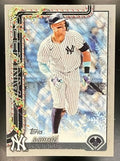 2025 Topps Holiday Aaron Judge #H161 Silver Glitter Yankees
