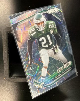 2025 Panini Prizm Eric Allen #17 Lazer Eagles