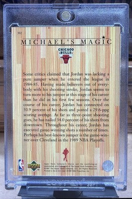 1997-98 Upper Deck Collector's Choice Michael Jordan #392 Bulls
