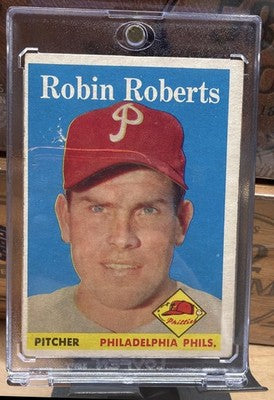1958 Topps Robin Roberts #90 Phillies