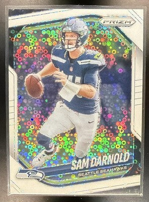 2025 Panini Prizm Sam Darnold #269 White Disco Seahawks