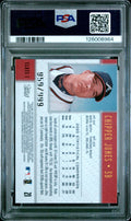 2001 Topps Gold Label Class 1 #21 Chipper Jones Class 1-Gold PSA 8