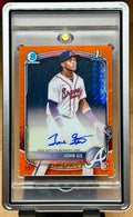2025 Bowman Chrome  John Gil Prospect Autographs Orange Shimmer # /25