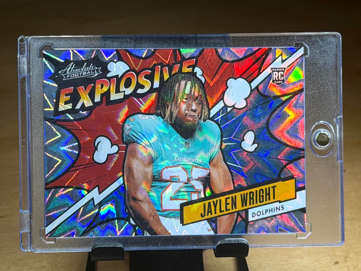 2024 Panini Absolute #EX-JWT Jaylen Wright Explosive Case hit