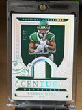 2024 Panini National Treasures  Breece Hall Century Materials Holo Silver #/25