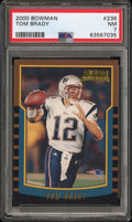2000 Bowman #236 Tom Brady PSA 7
