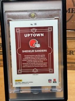 2025 Donruss Optic #18 Shedeur Sanders Uptown W/ Case
