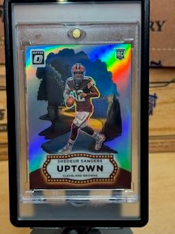 2025 Donruss Optic #18 Shedeur Sanders Uptown W/ Case