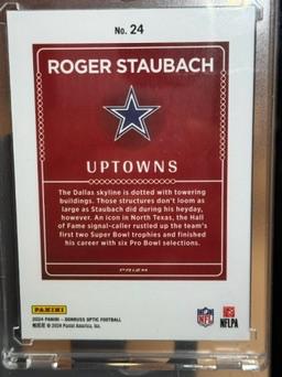 2024 Donruss Optic #24 Roger Staubach Uptown with Case