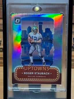 2024 Donruss Optic #24 Roger Staubach Uptown with Case