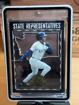 1998 Leaf #1 Ken Griffey Jr. State Representatives #/5000 W/ Case