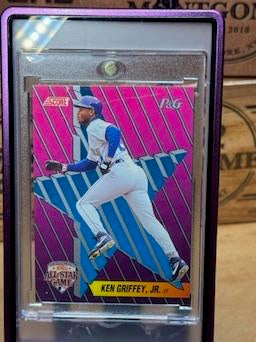 1992 Score Procter & Gamble #7 Ken Griffey Jr. w/ Case
