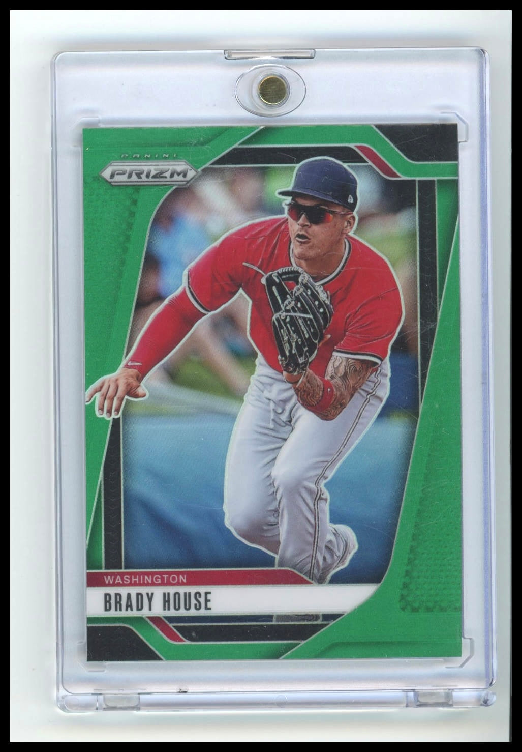 2025 Panini Prizm #170 Brady House Green Prizms