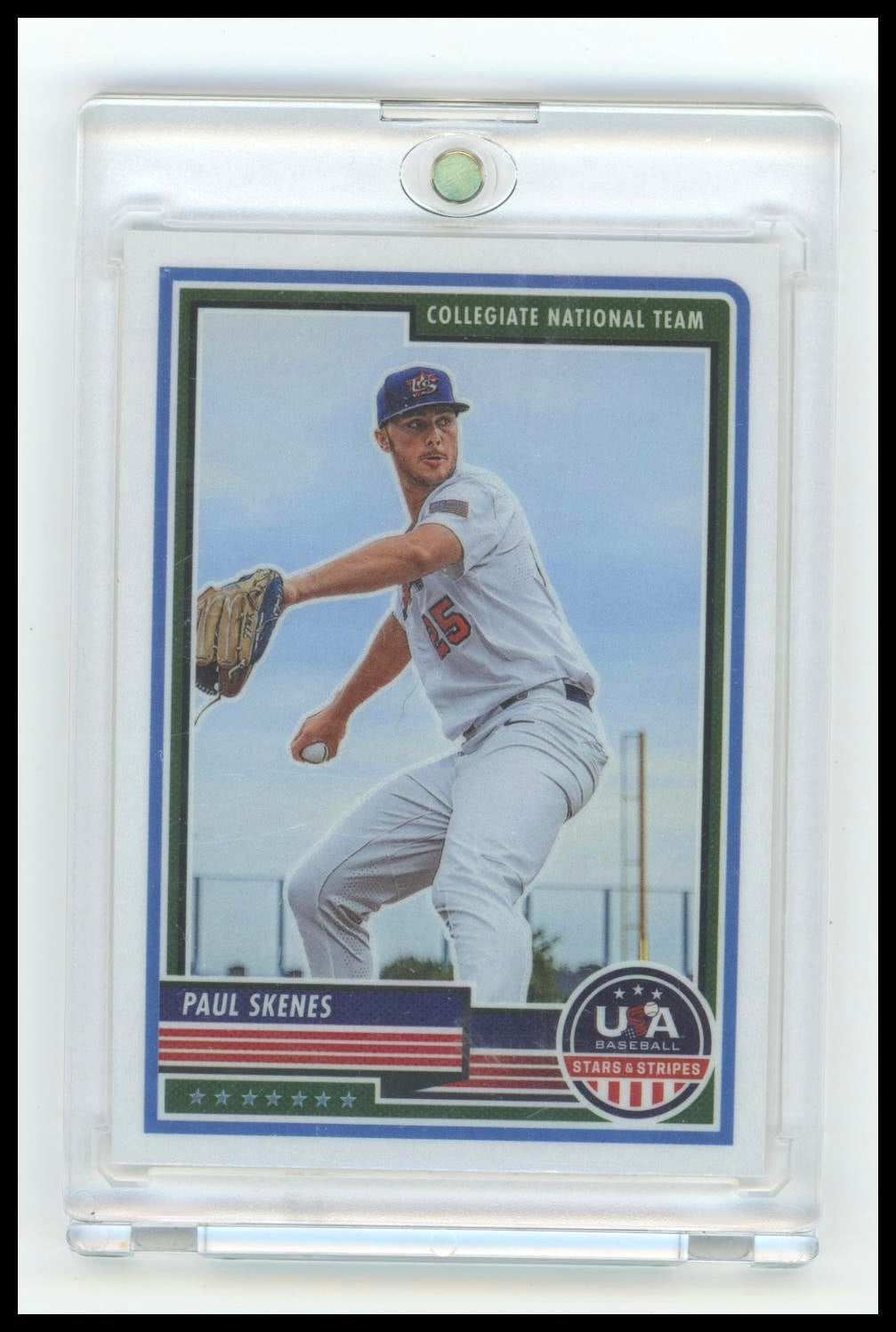 2023 Panini Stars & Stripes USA Baseball #80 Paul Skenes