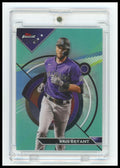 2023 Topps Finest #55 Kris Bryant Aqua Refractor