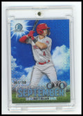 2023 Bowman #SOS-8 Matt Mclain Sights on September Mojo Blue Refractors #/150