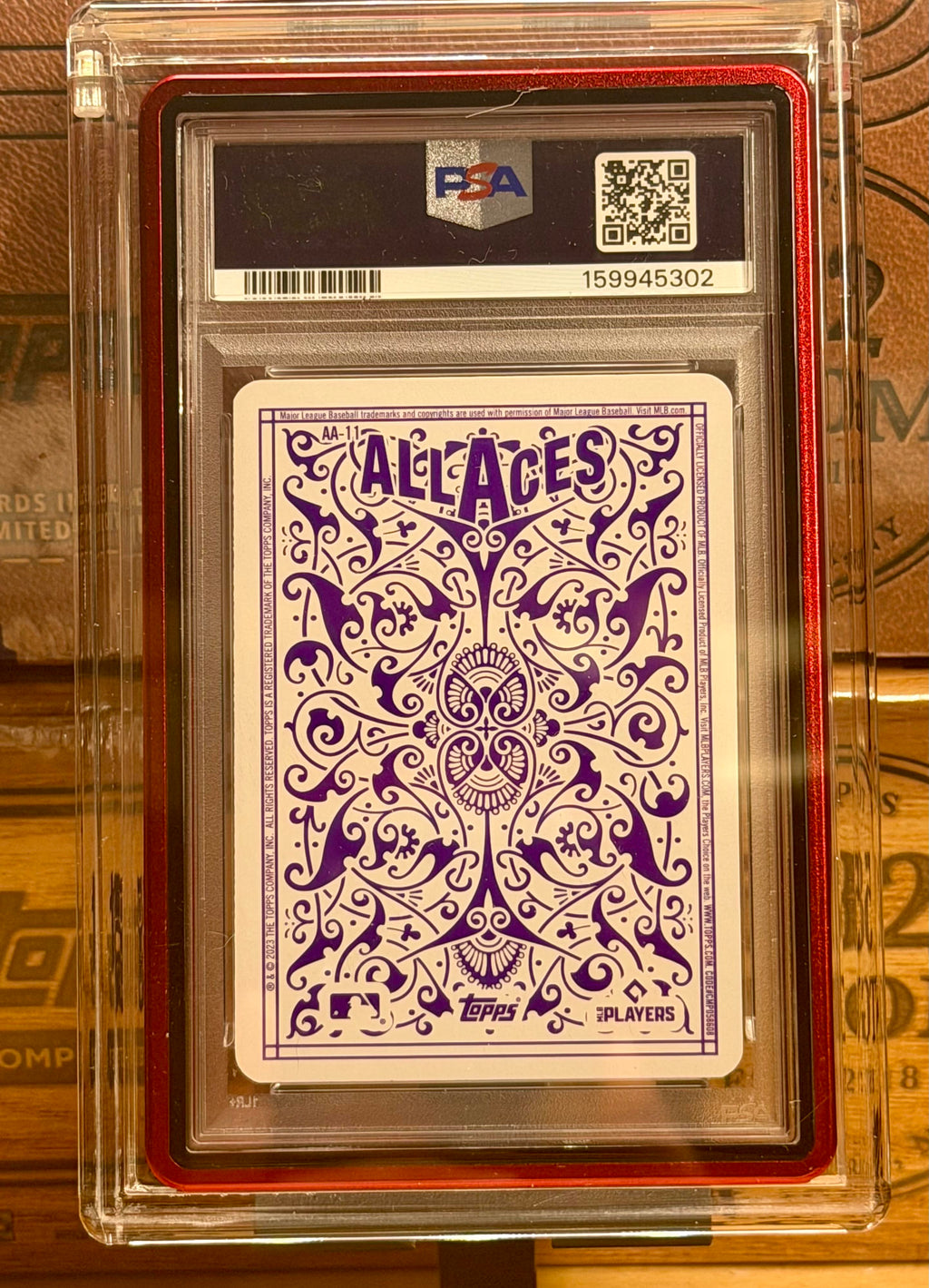 2023 Topps All Aces #AA11 Shohei Ohtani All Aces PSA 10 + CASE