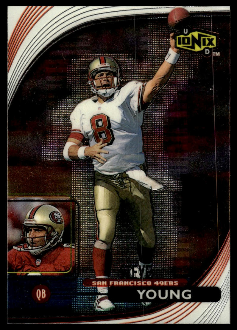 1999 UD Ionix #51 Steve Young