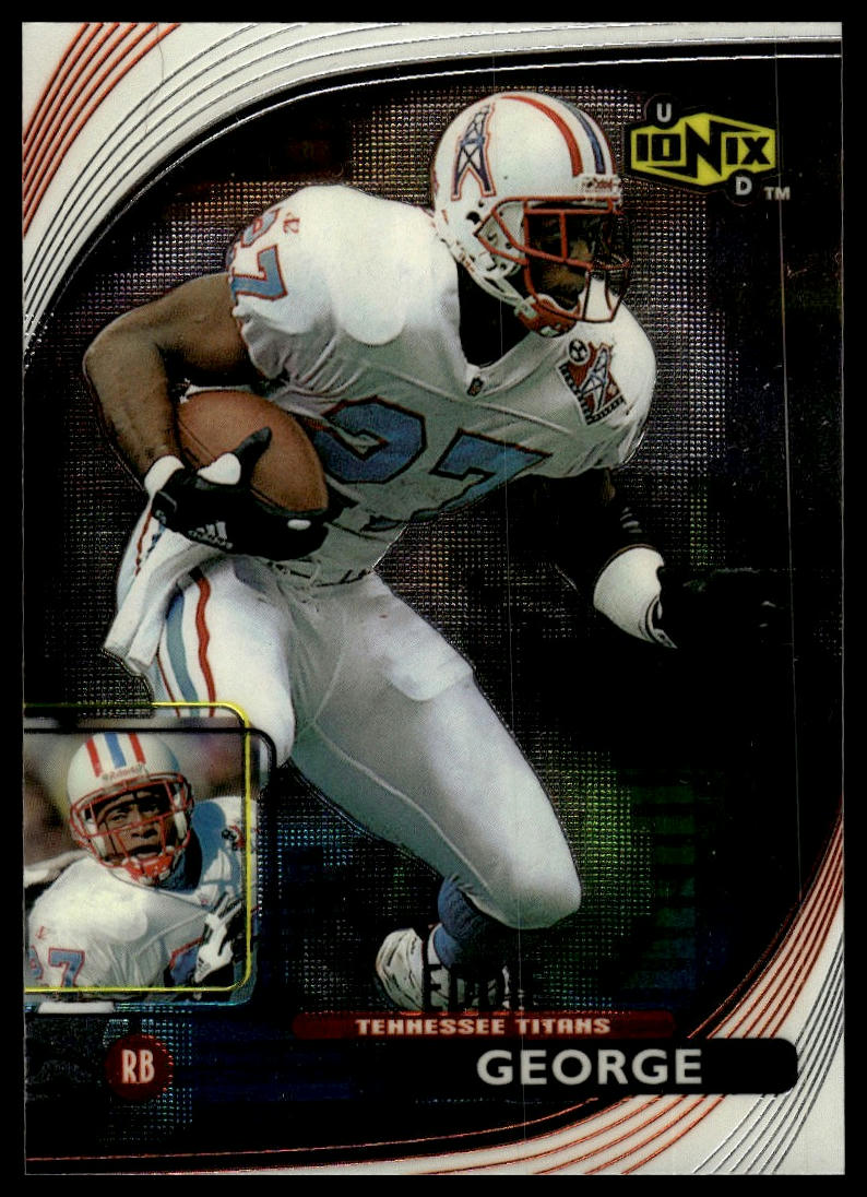 1999 UD Ionix #58 Eddie George