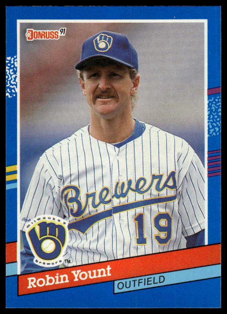 1991 Donruss #272b Robin Yount