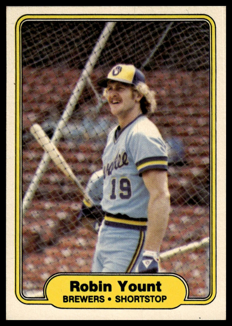 1982 Fleer #155 Robin Yount