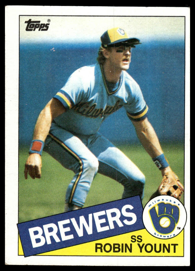 1985 Topps #340 Robin Yount