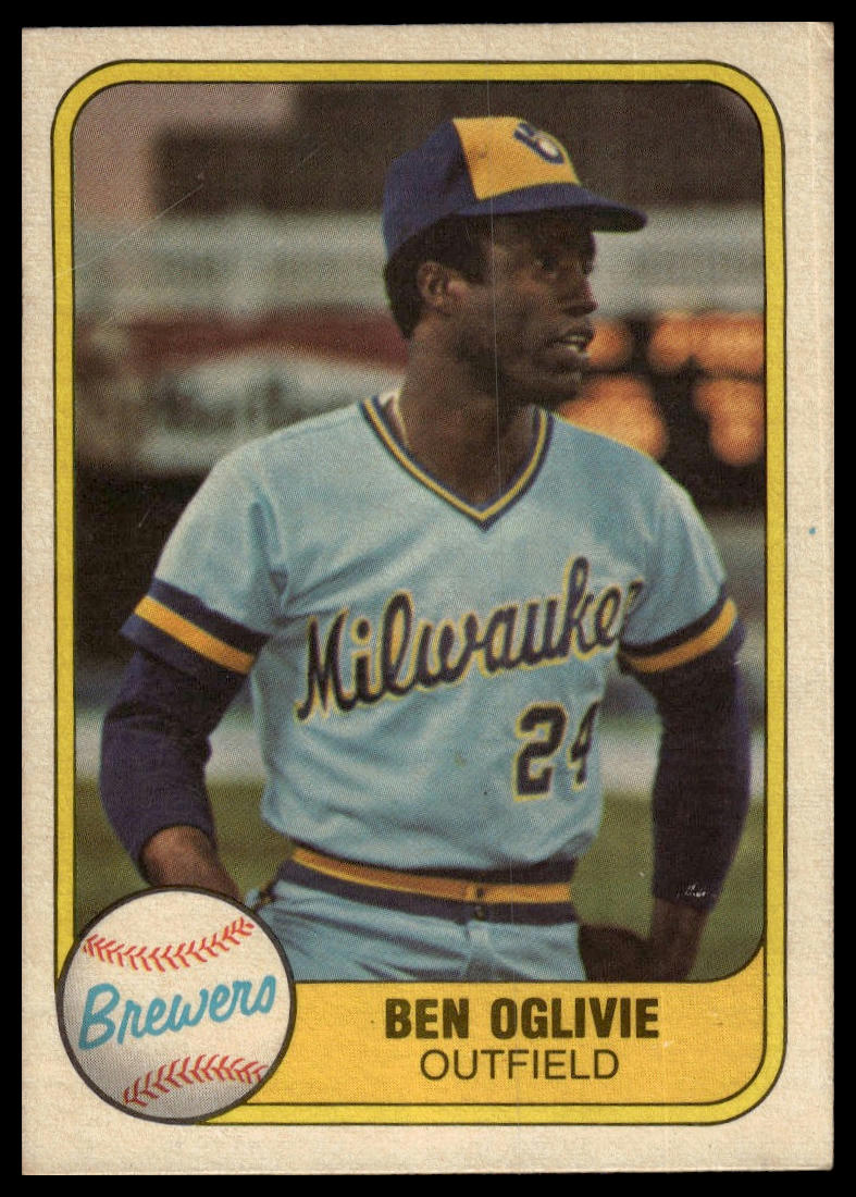 1981 Fleer #508 Ben Oglivie
