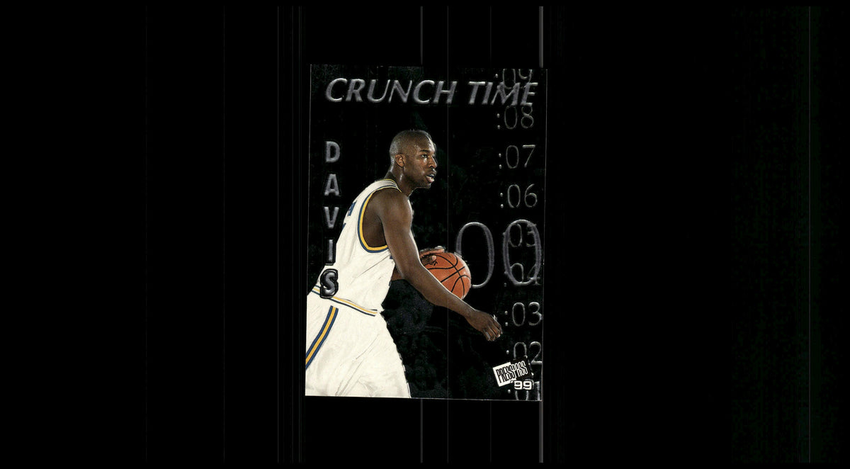 1999 Press Pass #CT3 Baron Davis Crunch Time