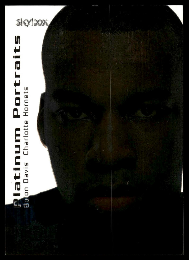 1999-00 Metal #5PP Baron Davis Platinum Portraits