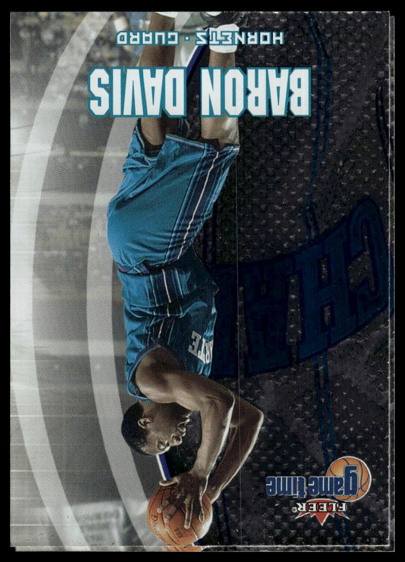 2000-01 Fleer Game Time #30 Baron Davis