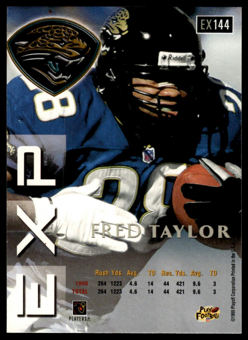 1999 Playoff Prestige EXP #EX144 Fred Taylor