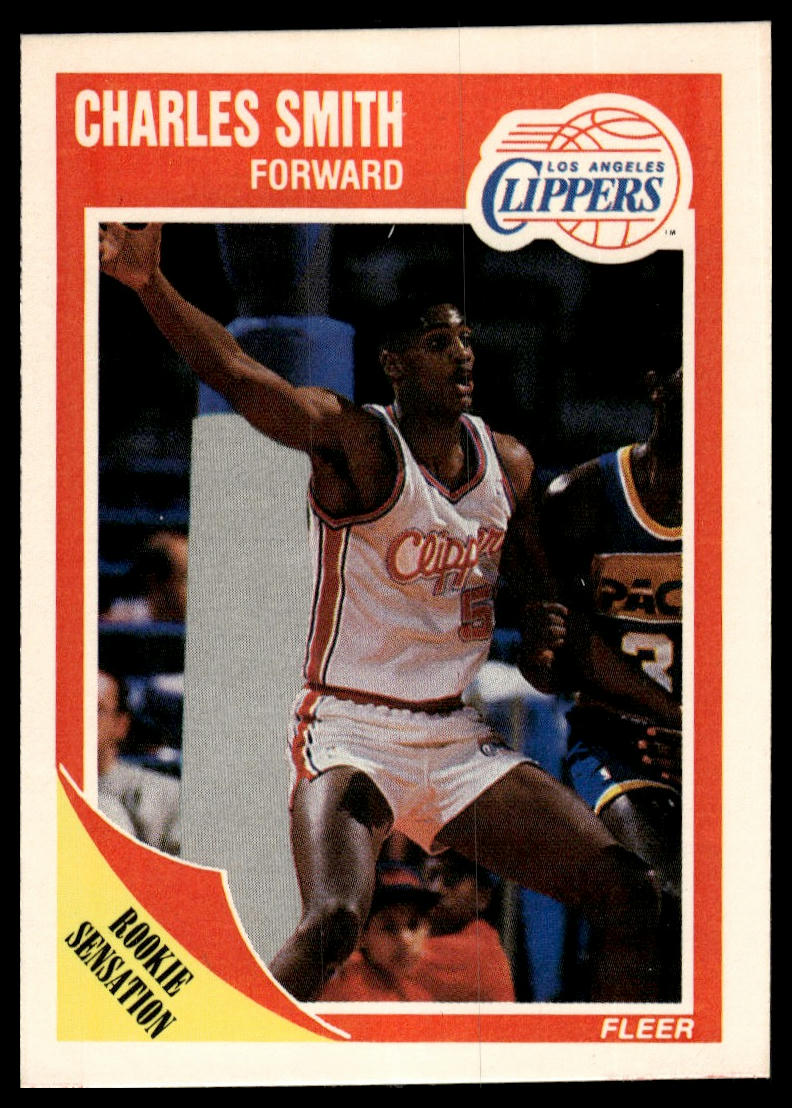 1989-90 Fleer #73 Charles Smith